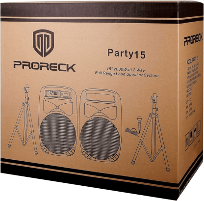 Reck PARTY-15 | 2000W 15'' PA Speaker