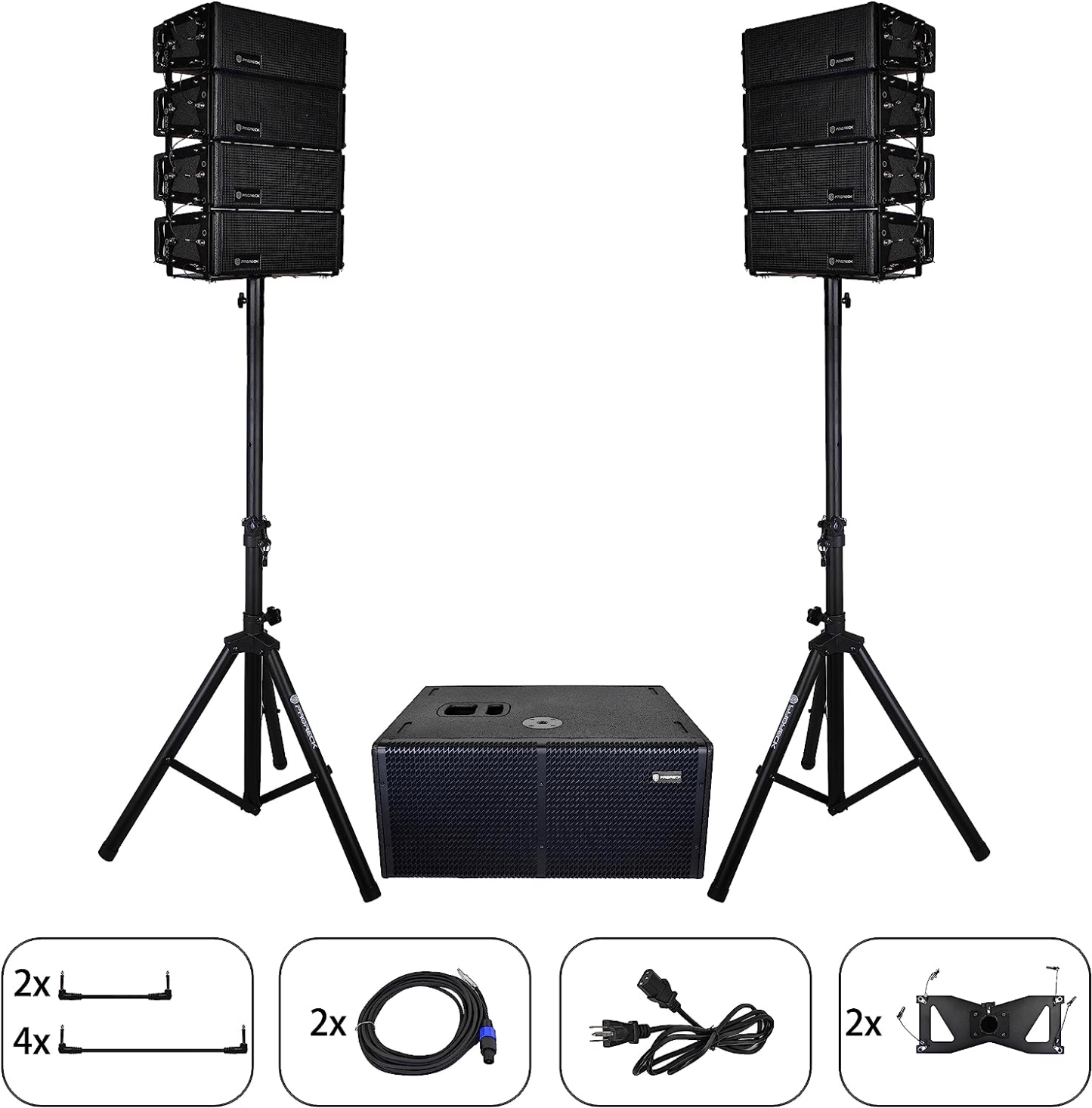 PRORECK PR-212T & PR-212TS Componets