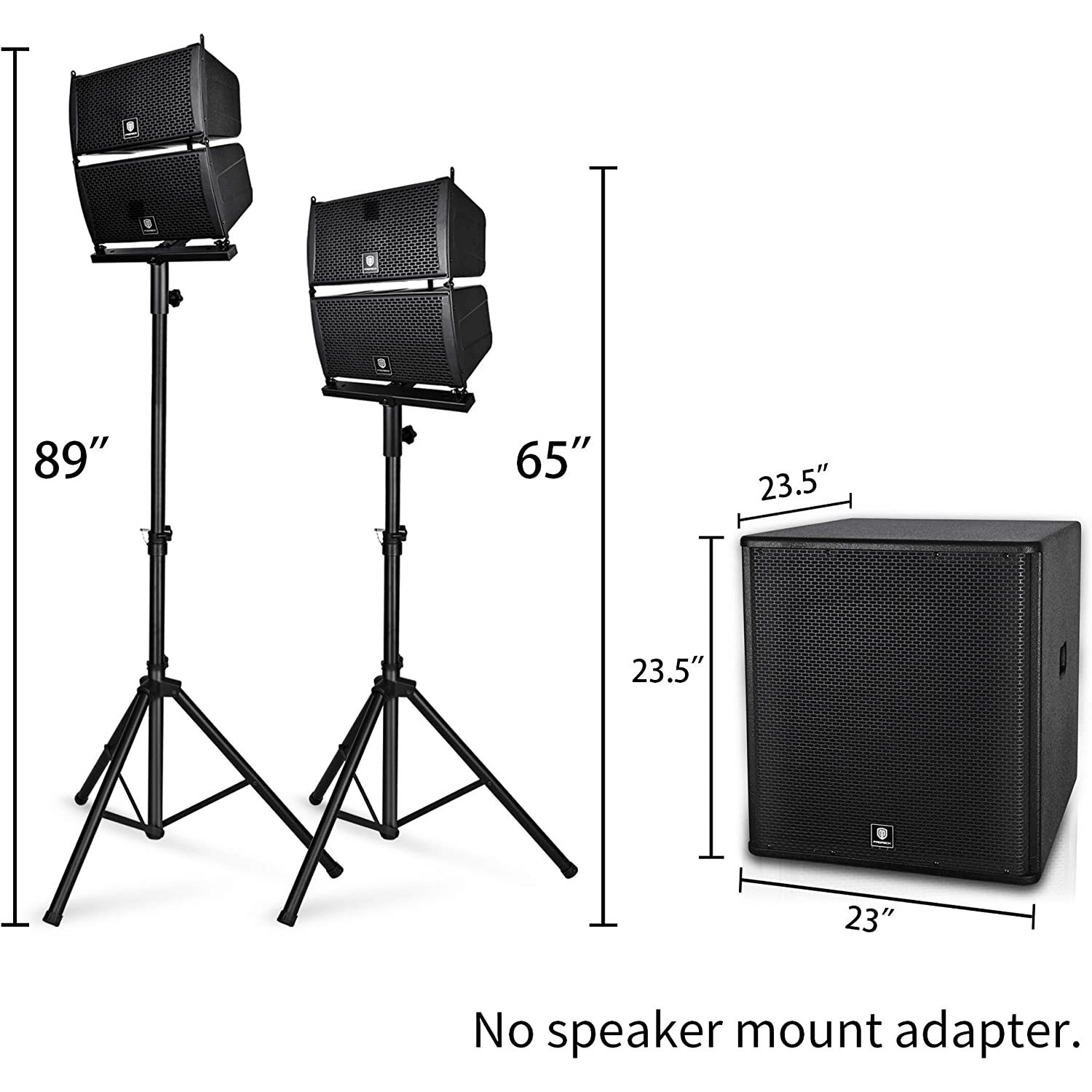 PRORECK Club 4000 | 18inch Sub1800W PA System|Bluetooth