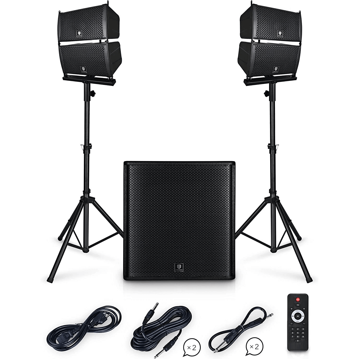 PRORECK Club 4000 | 18inch Sub1800W PA System|Bluetooth