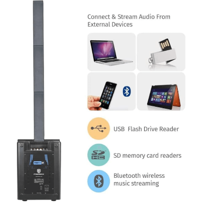 PRORECK Party10 | Column Speaker Bluetooth For DJ