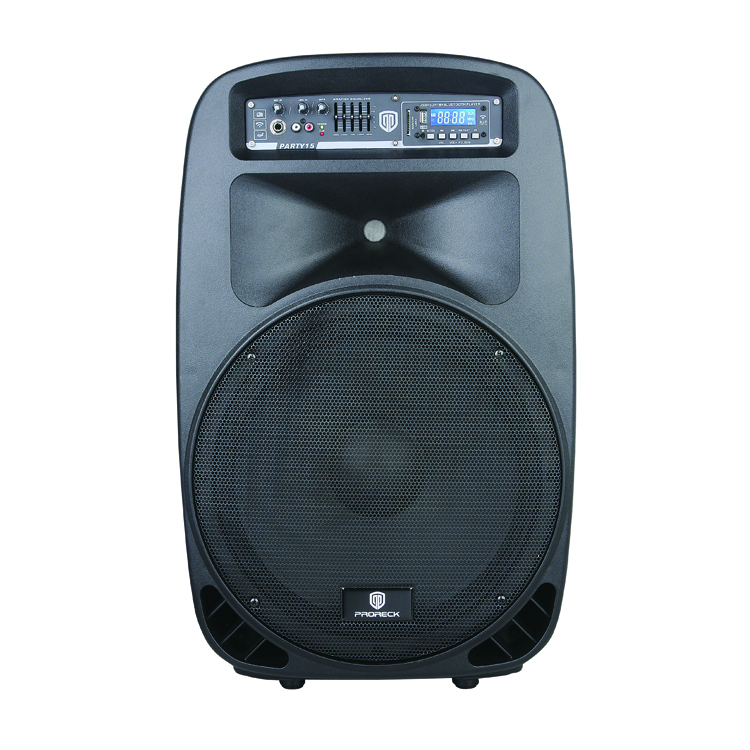 proreck party 15 single replacement powered speaker