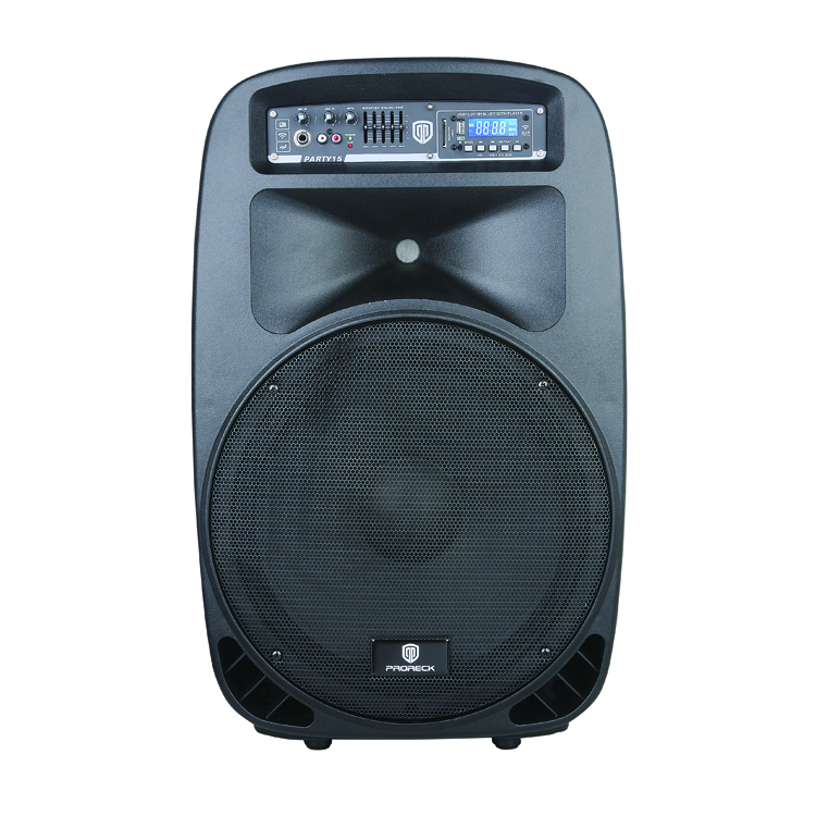 proreck party 15 single replacement powered speaker