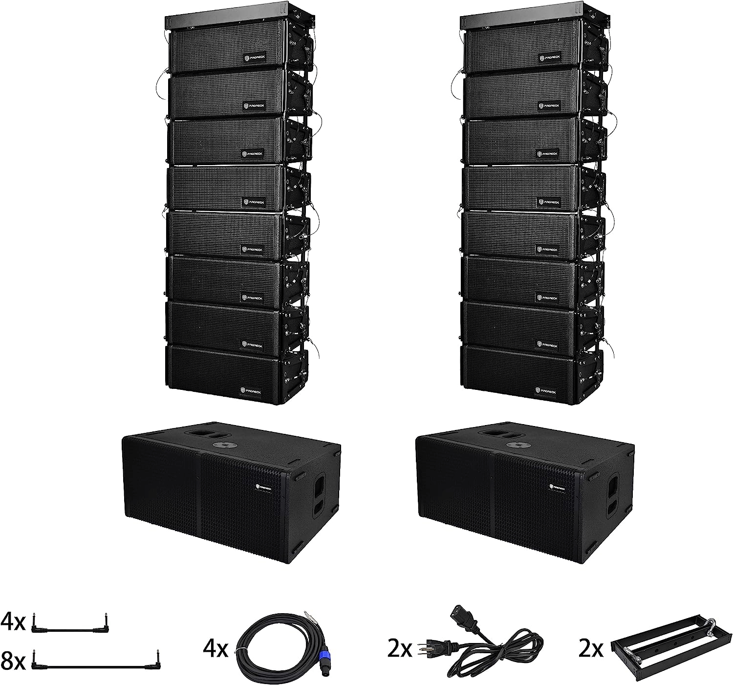 PRORECK PR-212T & PR-212TS Componets