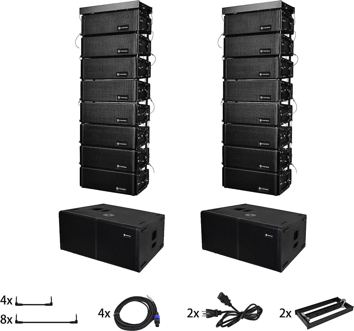 Proreck PR-212TS Replacement: Subwoofer, Line Array & Rigging Brackets ...