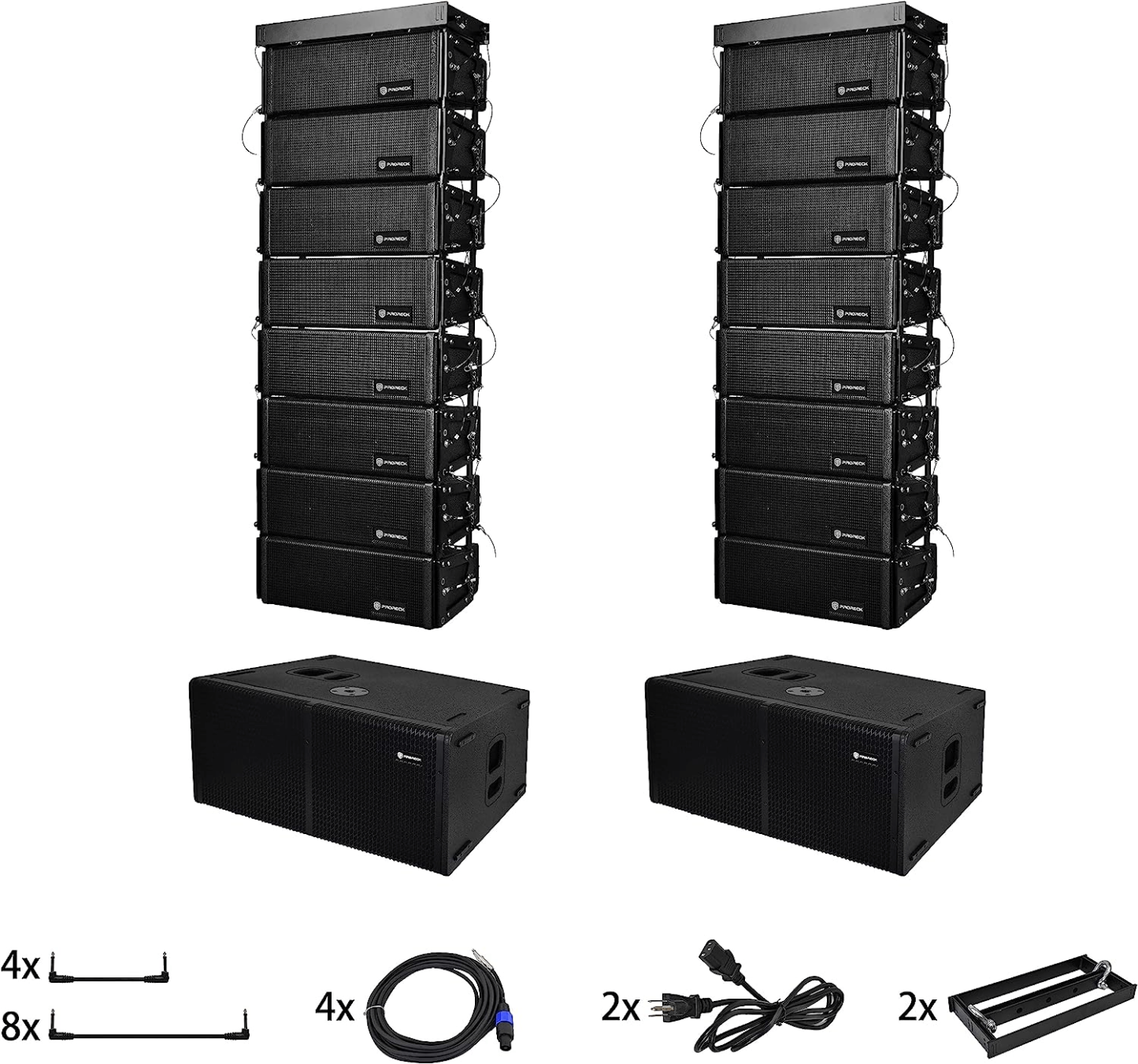 PRORECK PR-212T & PR-212TS Componets