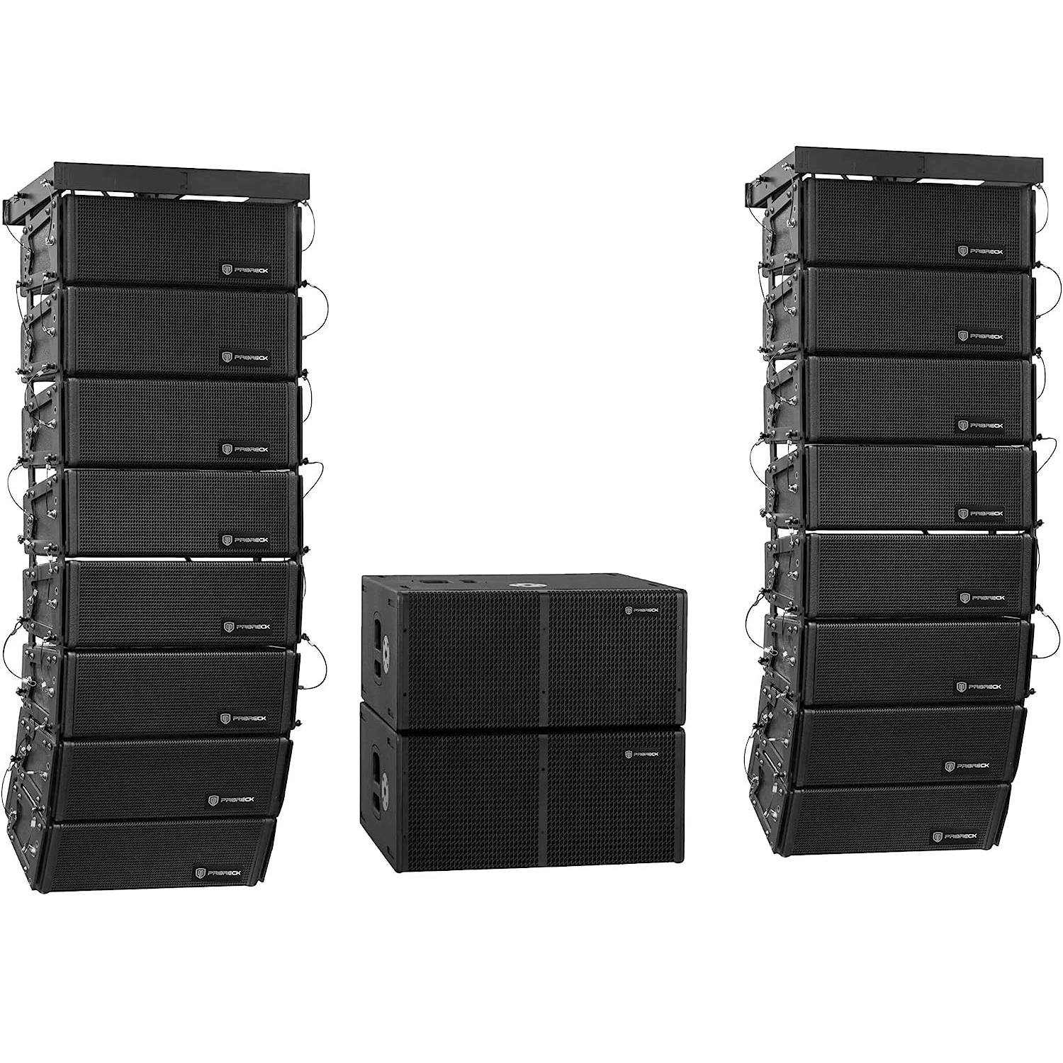 PRORECK PR-212TS | 7200W High Dual-12 Inch Suboofers | Large PA System Venue Set