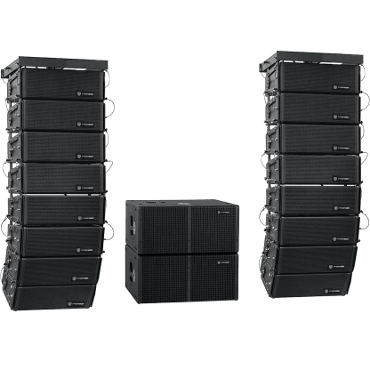 PRORECK PR-212TS | 7200W High Dual-12 Inch Suboofers | Large PA System Venue Set