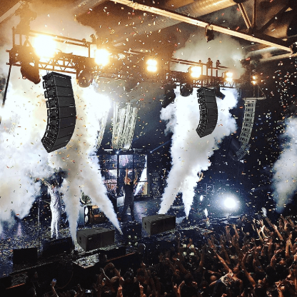 PRORECK PR-212TS | 7200W High Dual-12 Inch Suboofers | Large PA System Venue Set