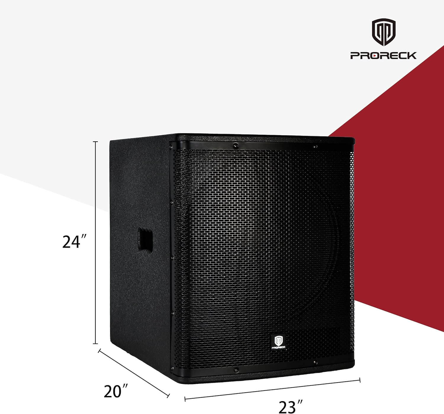 PRORECK SP-18X | 18 Inch Active Subwoofer Powered Speaker - PRORECK