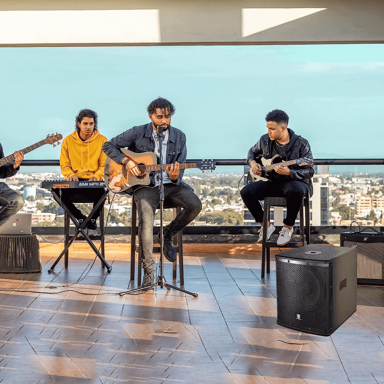 PRORECK SP-12X | 12 inch Powered Bass Subwoofer Cabinet