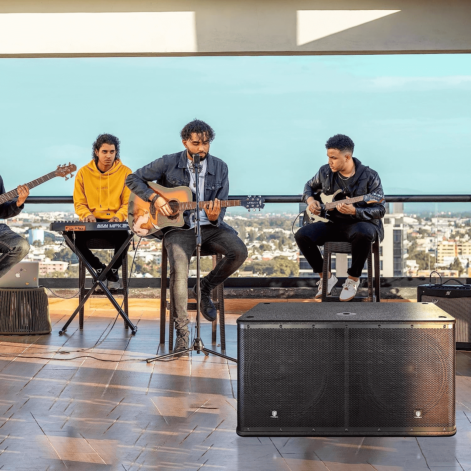 PRORECK SP-218X | Dual 18 Inch Powered Subwoofer|3000W Bass