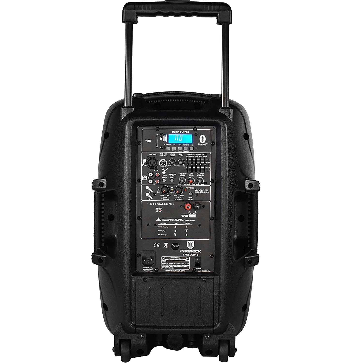 PRORECK Freedom 12 |Wireless Speaker|Portable PA speaker 