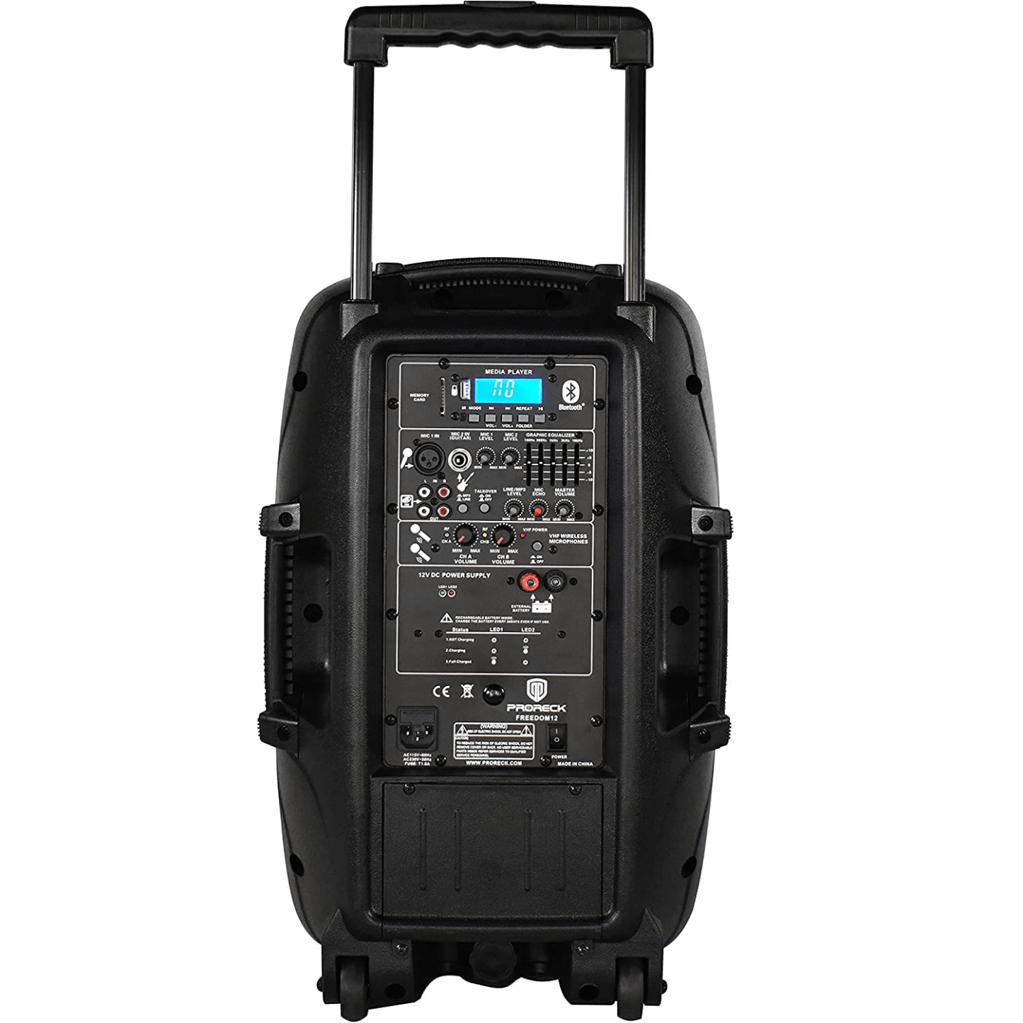 PRORECK Freedom 12 |Wireless Speaker|Portable PA speaker 