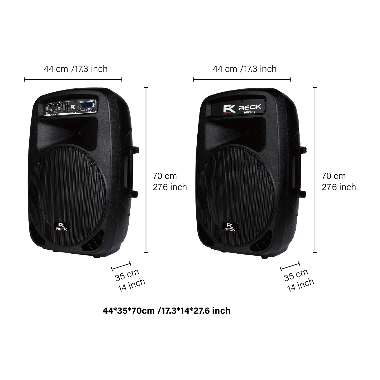 RECK DANCE-15 | Party15 Enhanced 2200W PA Speaker