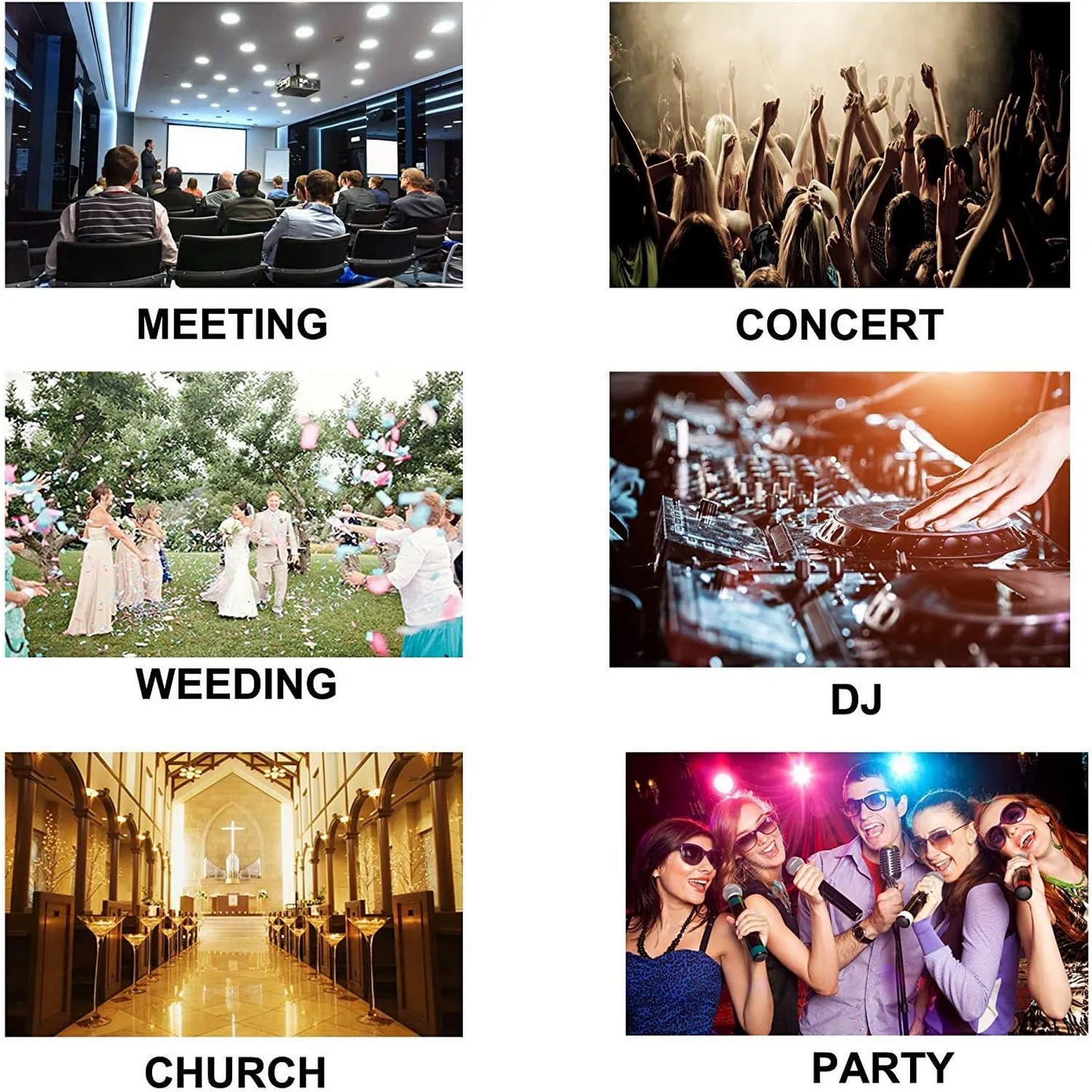 Proreckaudio PR-C15 SPEAKER PA System|15Inch 2000 Watt | PA Speaker DJ Speaker Party Speaker|Led speaker