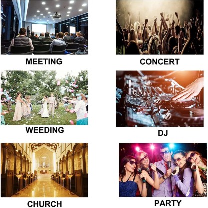 Proreckaudio PR-C15 SPEAKER PA System|15Inch 2000 Watt | PA Speaker DJ Speaker Party Speaker|Led speaker