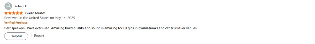 Club 6000 rig covering a gym venue with robust build and strong output