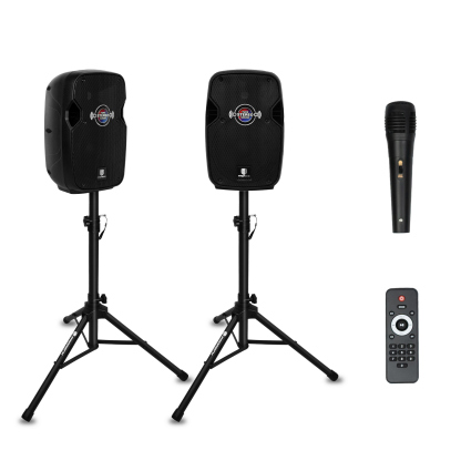 PRORECK Impact8 – 600W Portable PA System with 8” Bluetooth Speakers