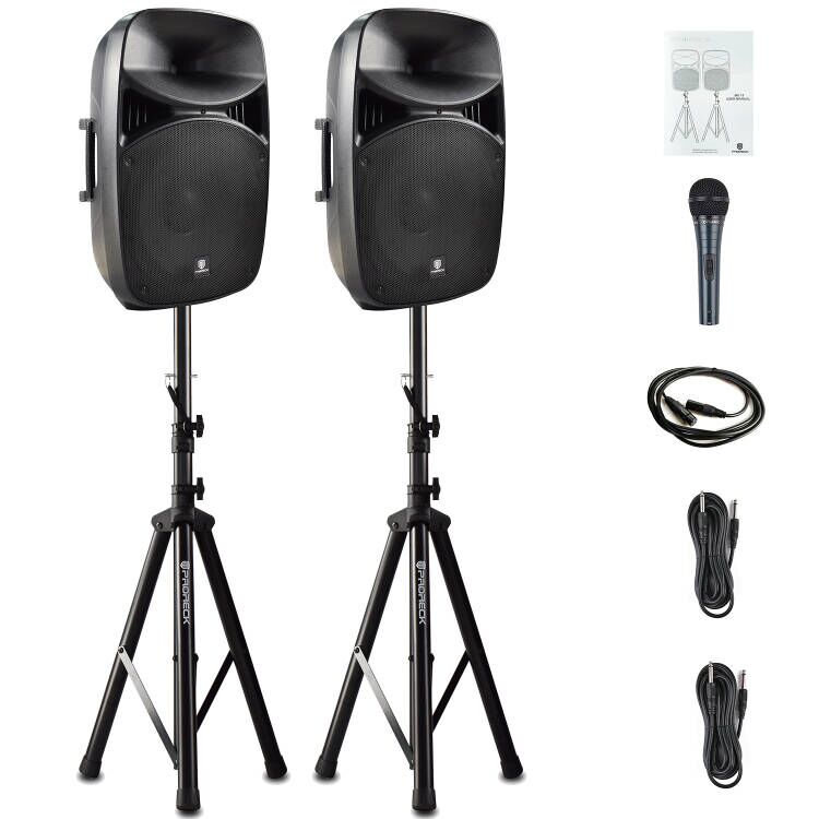 PRORECK MX-15 Passive Speakers | 15‘’ Passive Speakers without Mixer