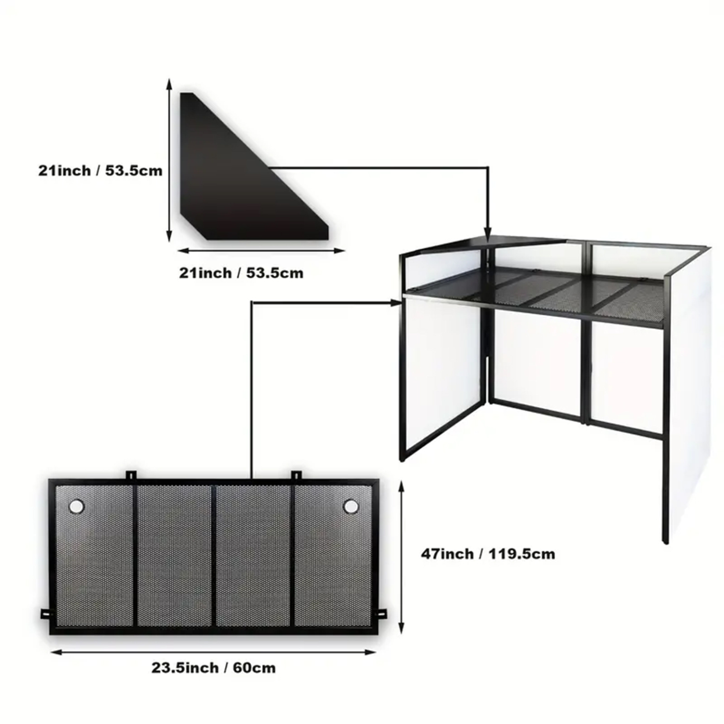 PRORECK PF66 | DJ Facades Booth