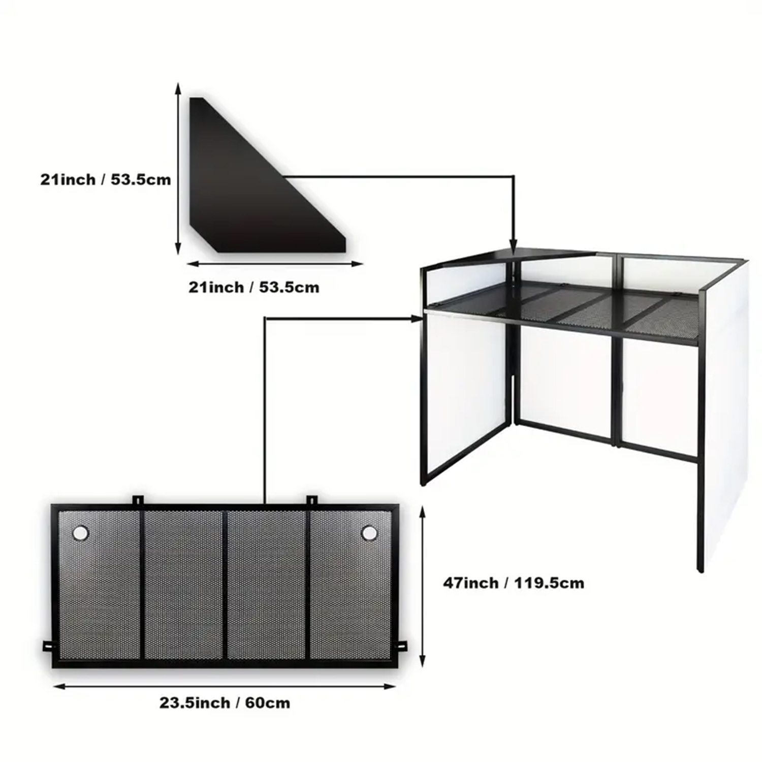 PRORECK PF66 | DJ Facades Booth