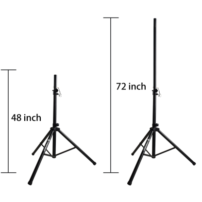 PRORECK Tripod Speaker Stands Pair for Dj/PA Speaker System
