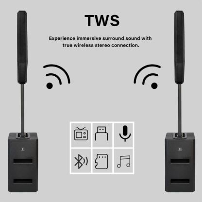 PRORECK 800EX | 12" Tower Speaker 