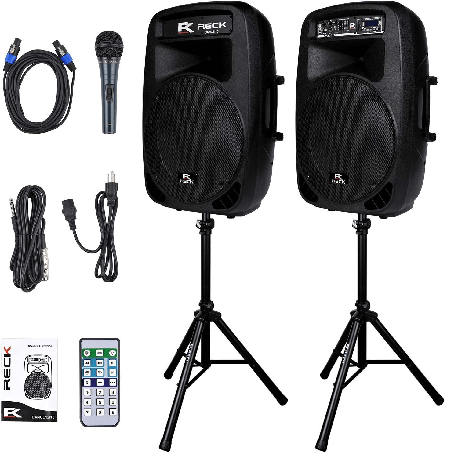 Proreck Dance 15|Portable 15-Inch Party Speakers Proreck Speakers