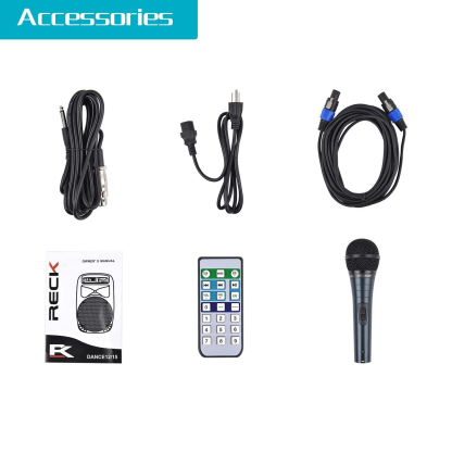 Proreck Dance 15|Portable 15-Inch Party Speakers Proreck Speakers