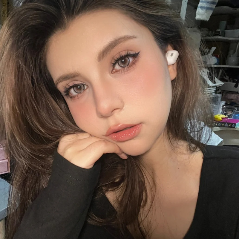 【Prescription】Freshlady 【1 DAY】 2 PCS |  Nagini Brown