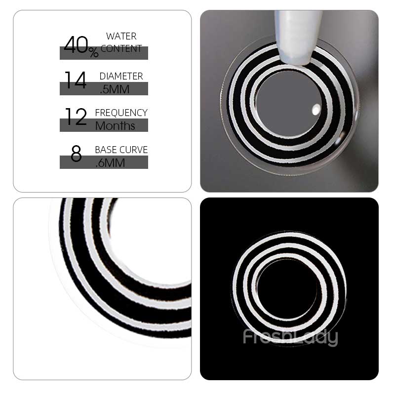 Freshlady Black&White Spiral
