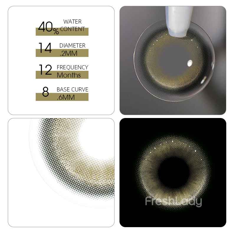 Freshlady Jellyfish Gaze Brown