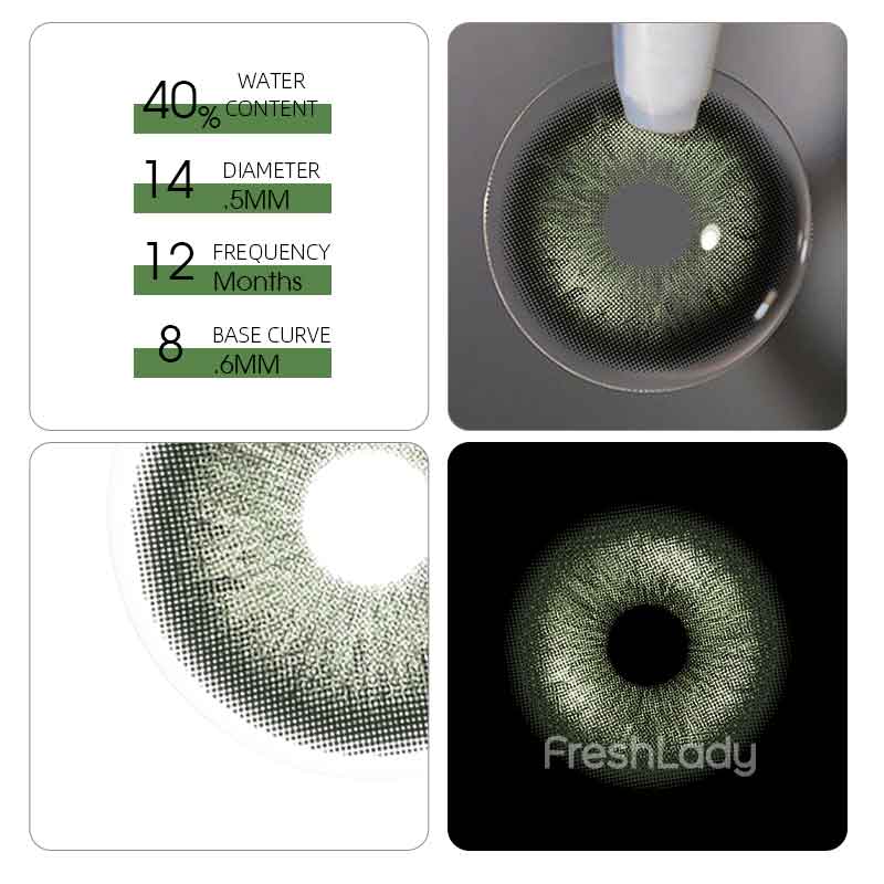 Freshlady Ice crystal Green