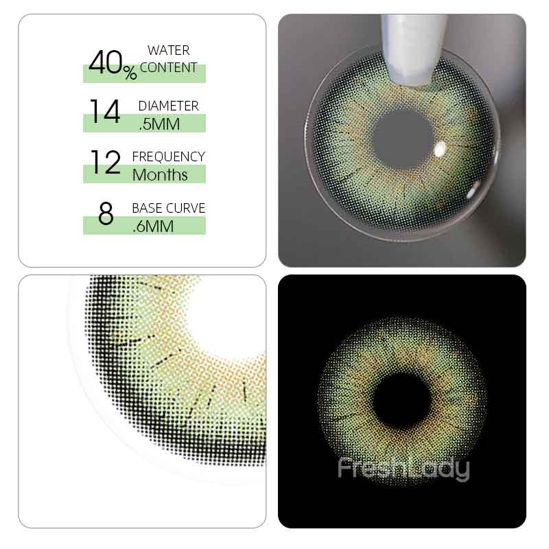 Freshlady Patek philippe Green Color Contact Lenses