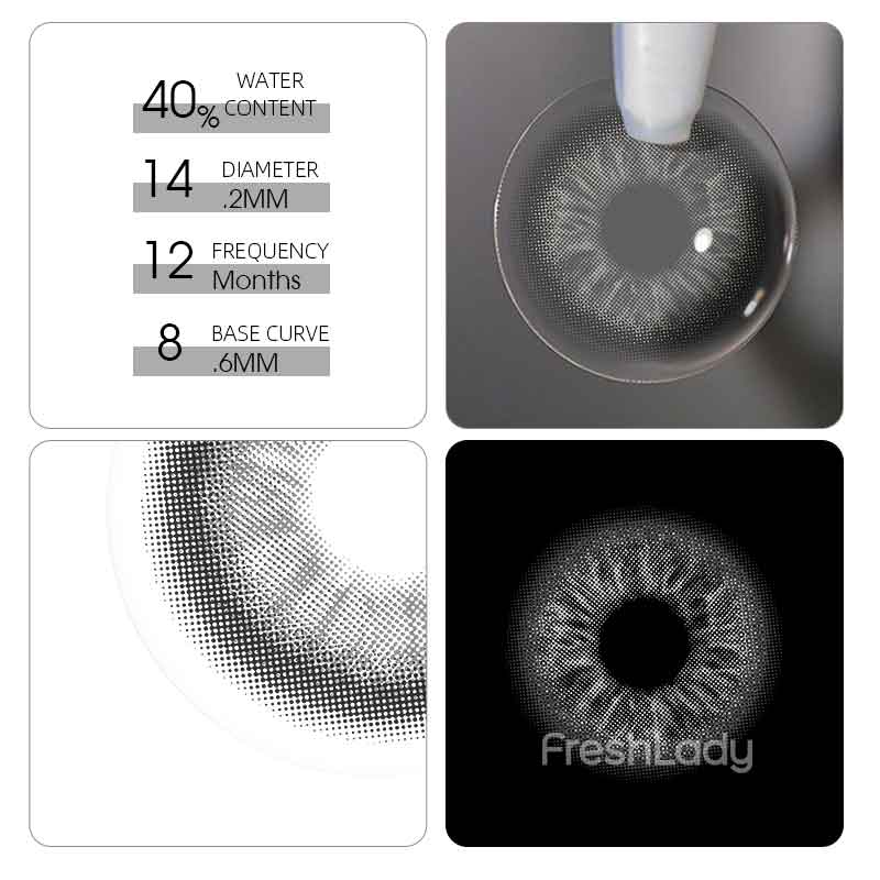 Freshlady Angelic Glow wing Gray