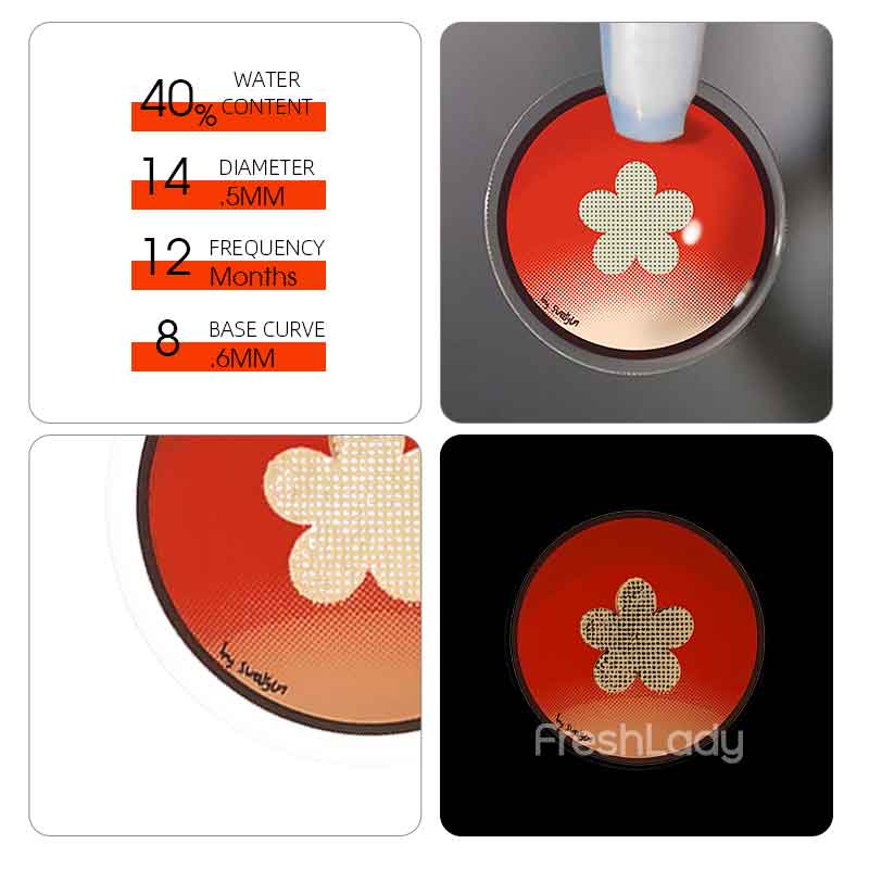 Freshlady Genshin Impact HU Tao Lens