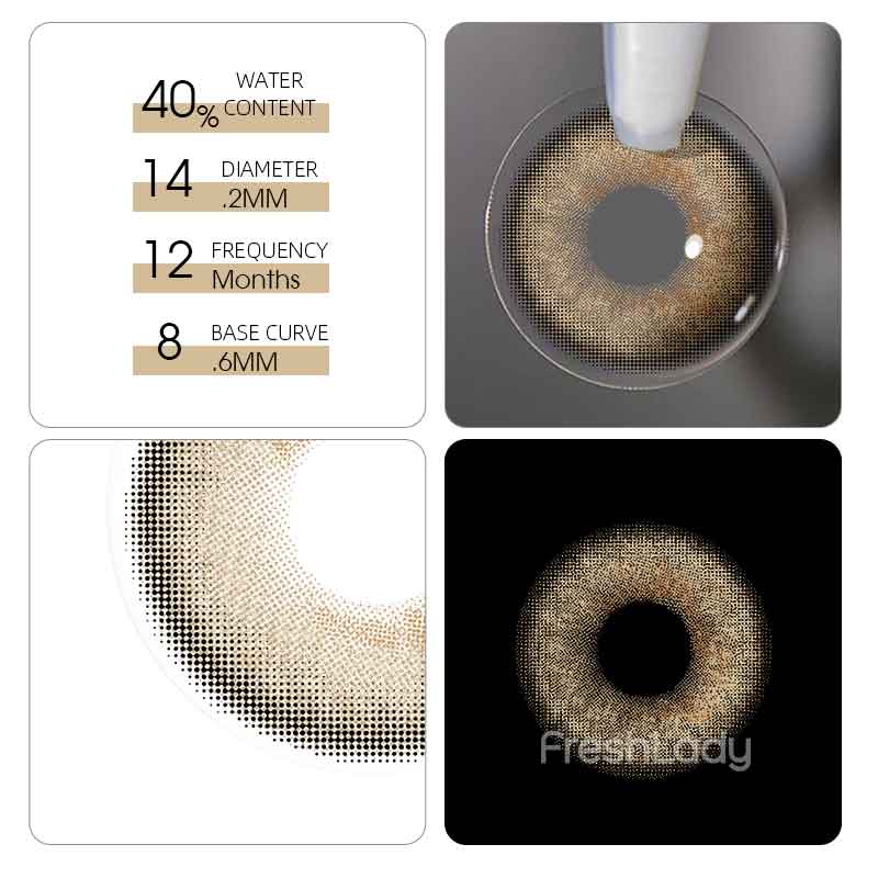 Freshlady Freshlady Wild DNA Green Color Contact Lense