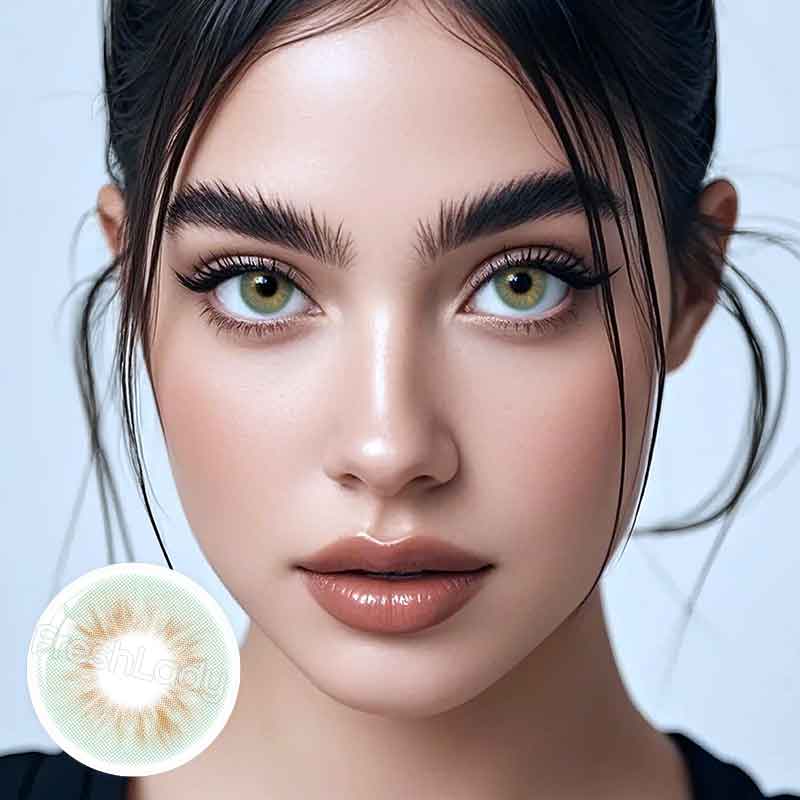 Molly Green Colored Contact Lenses