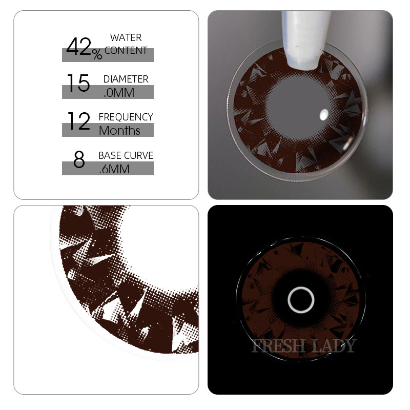 Freshlady Diamonds Brown 