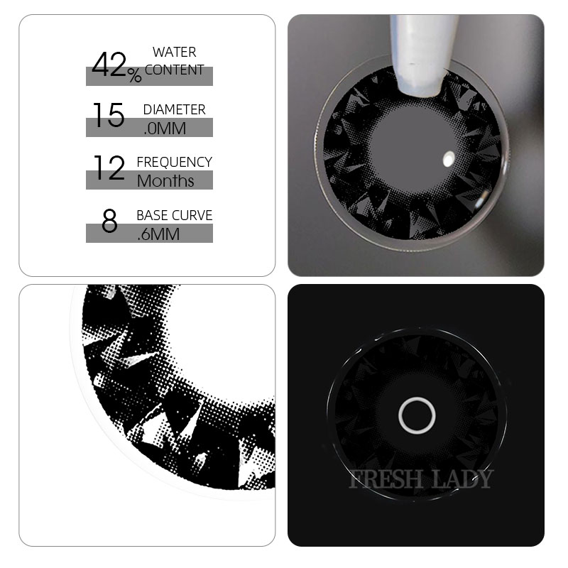 Freshlady Diamonds black