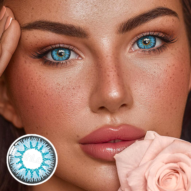 Freshlady Vika tricolor blue