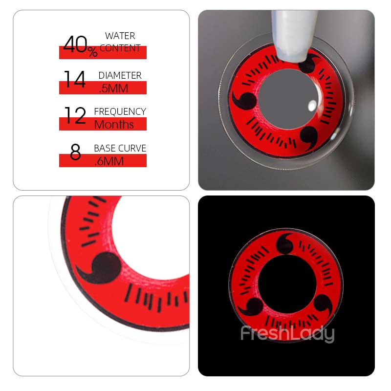 Freshlady Red Sasuke Uchiha