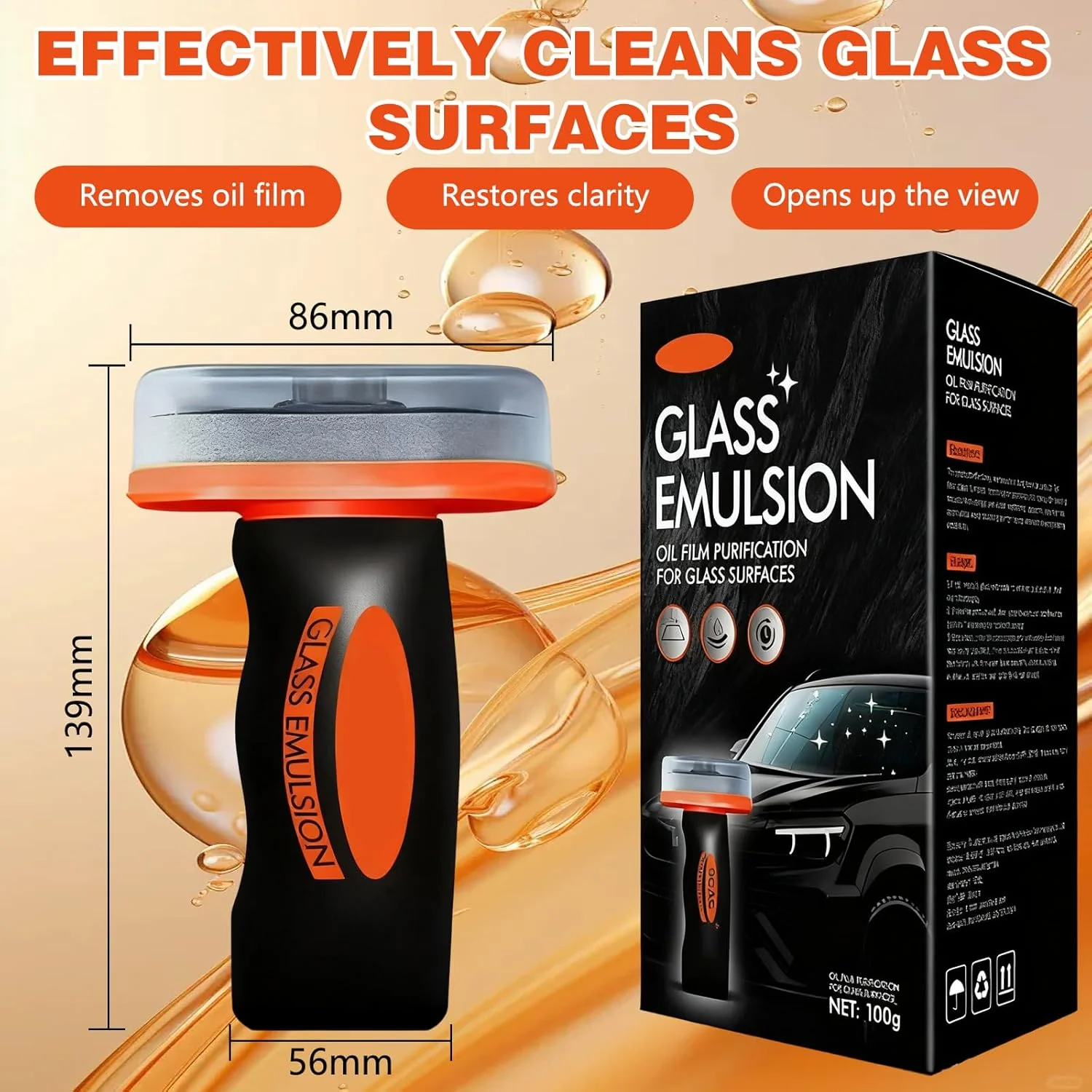 Glass Oil Film Remover