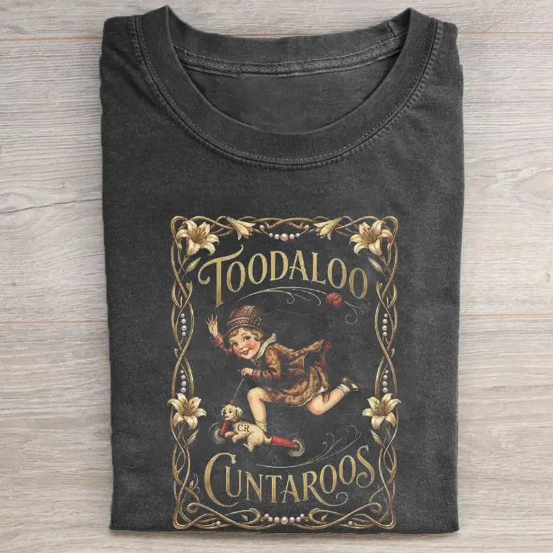 Retro Roller Girl T-shirt