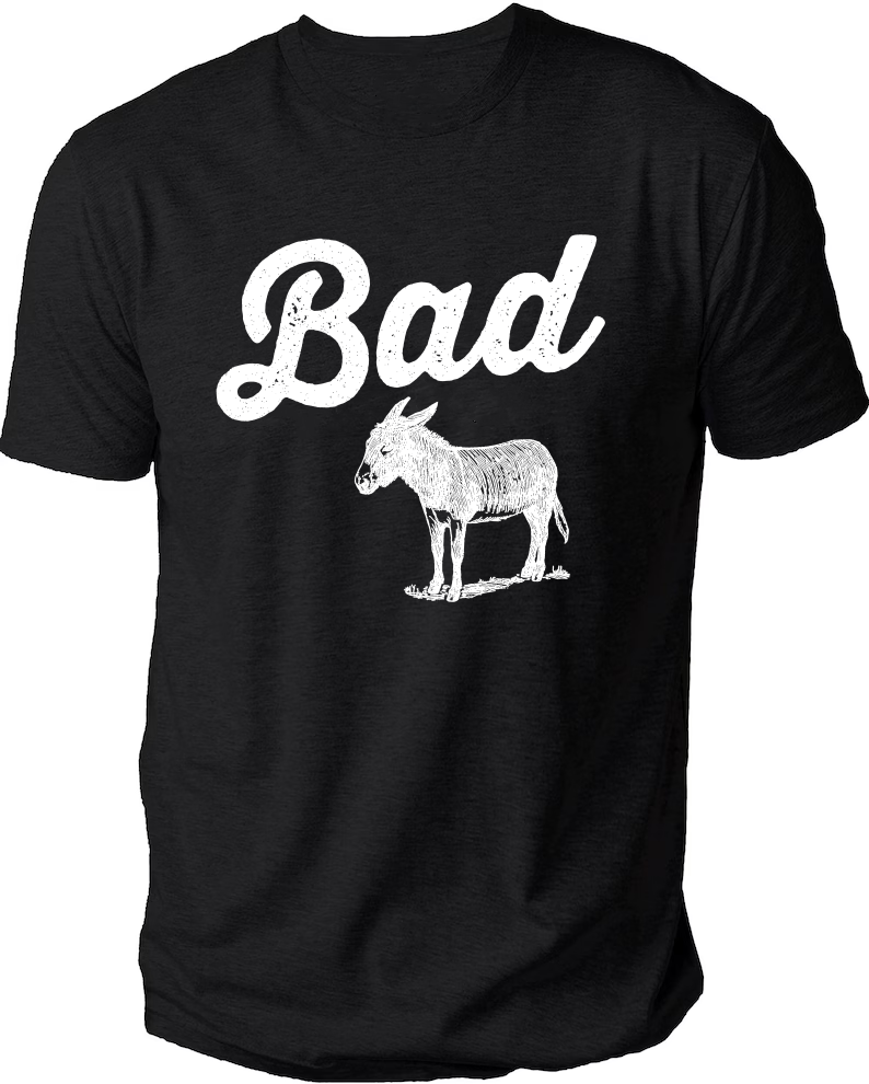 Funny Bad Ass Donkey T-shirt