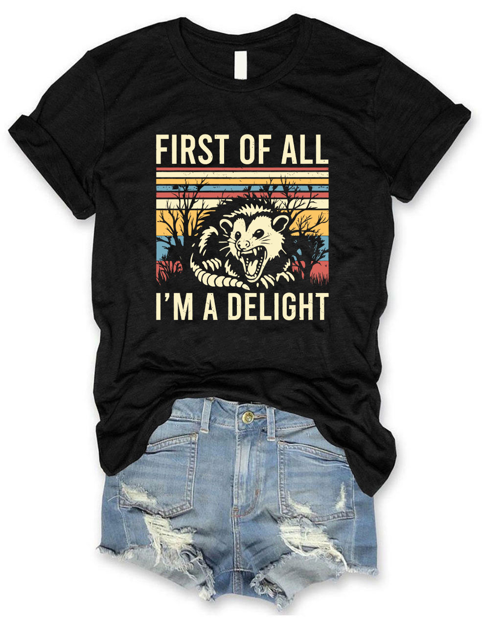 First of All, I'm a Delight T-shirt