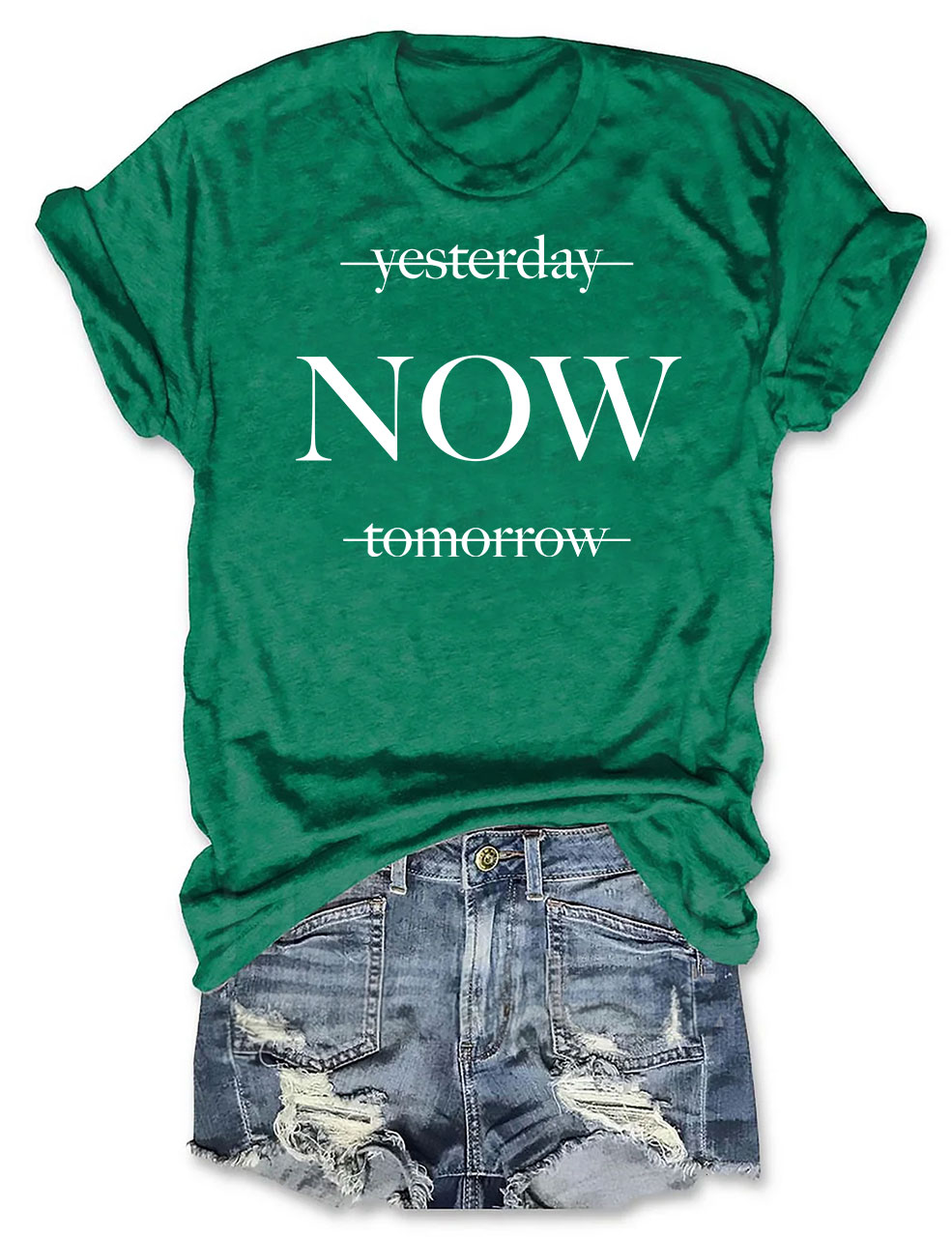 Yesterday Tomorrow Now T-shirt