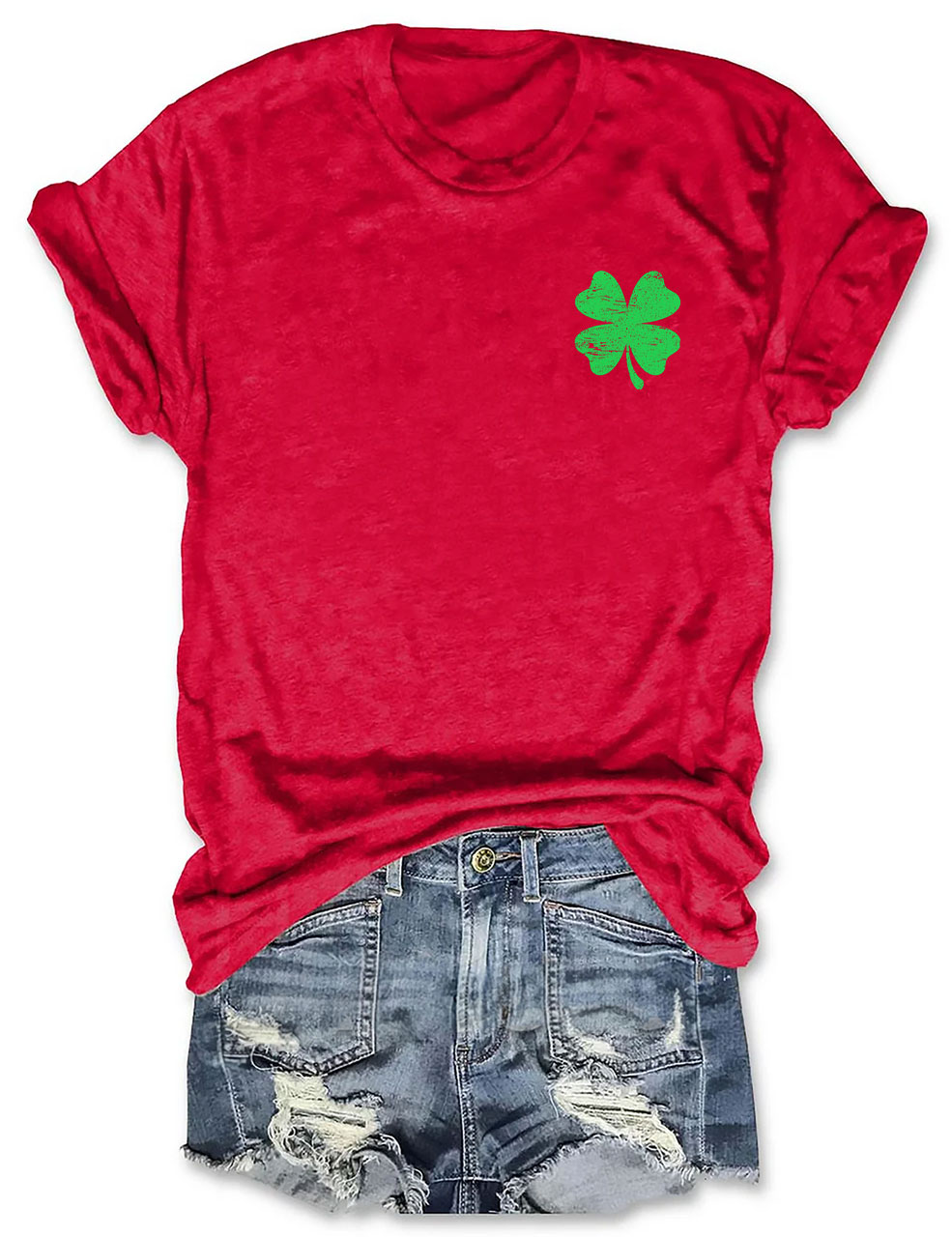 St. Patrick's Day American Flag T-shirt