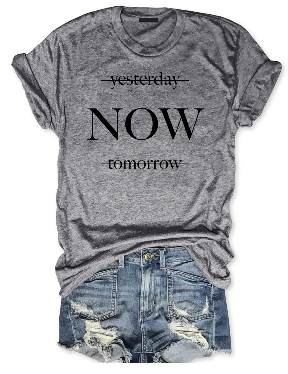 Yesterday Tomorrow Now T-shirt